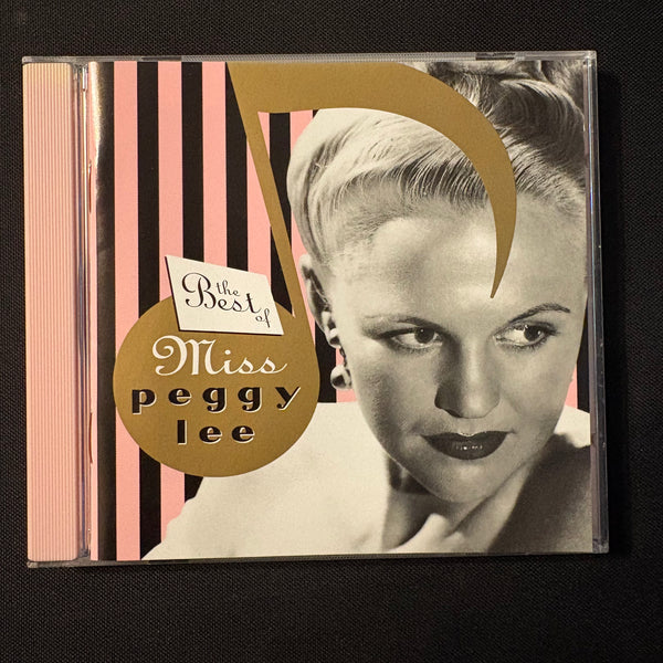 CD Peggy Lee 'Best Of Miss Peggy Lee' (1998) Fever, Big Spender, Pass Me By