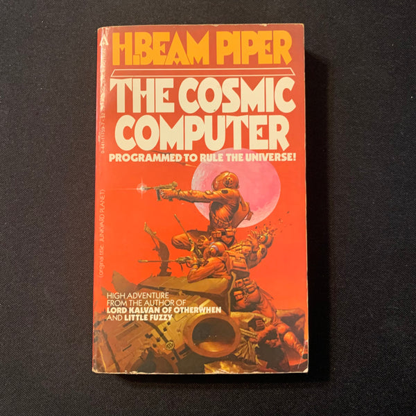 BOOK H. Beam Piper 'The Cosmic Computer' (1983) paperback science fiction