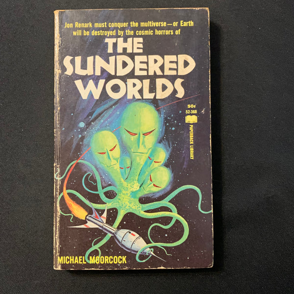 BOOK Michael Moorcock 'The Sundered Worlds' (1966) paperback science fiction