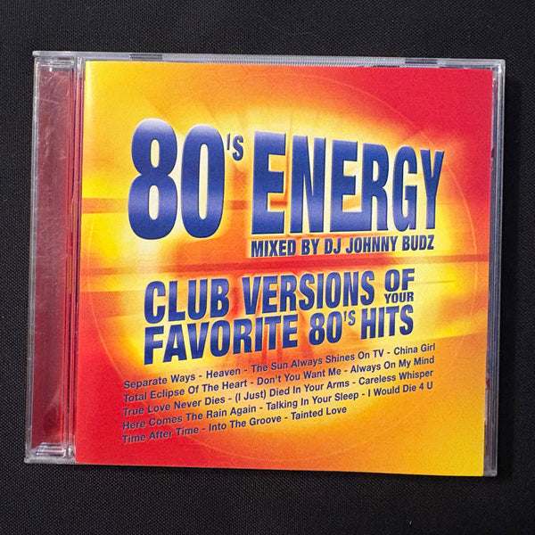 CD 80s Energy (2002) DJ Johnny Budz dance cover versions of 80s hits