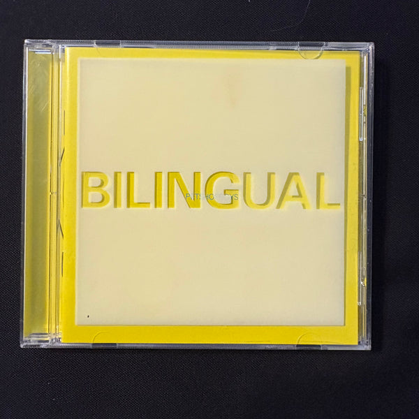 CD Pet Shop Boys 'Bilingual' (1996) original printed jewel case