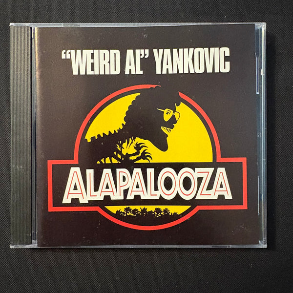 CD 'Weird Al' Yankovic 'Alapalooza' (1993) Jurassic Park, Bedrock Anthem, Achy Breaky Song