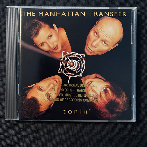 CD Manhattan Transfer 'Tonin' (1994) Frankie Valli, Laura Nyro, Smokey Robinson
