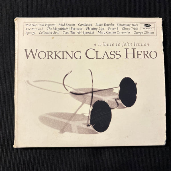 CD Working Class Hero: A Tribute To John Lennon (1995) Cheap Trick, Red Hot Chili Peppers, Flaming Lips