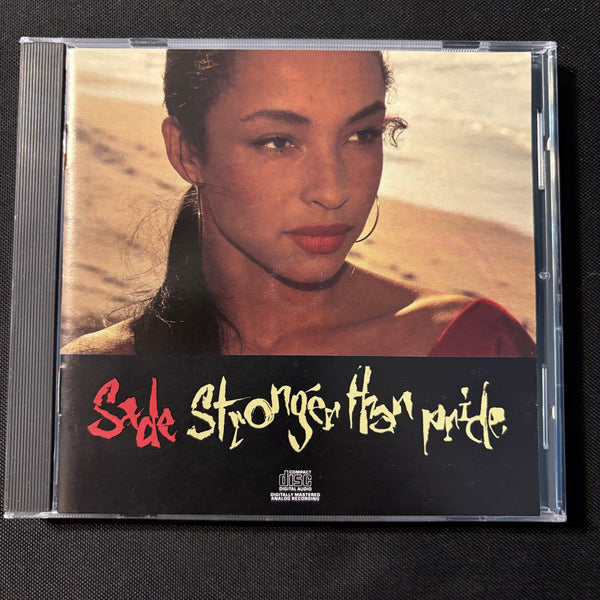 CD Sade 'Stronger Than Pride' (1988) Paradise, Nothing Can Come Between Us