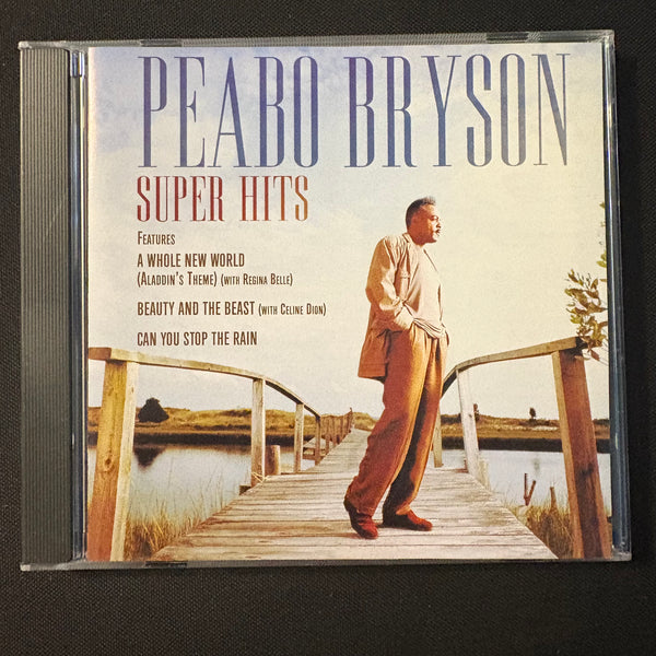 CD Peabo Bryson 'Super Hits' (2000) A Whole New World, Beauty and the Beast