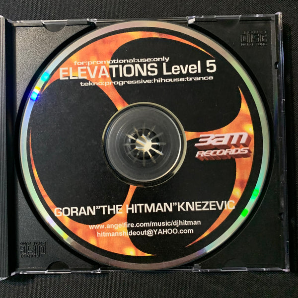 CD DJ Hitman 'Elevations Level 5' Goran Knezevic mix CD techno progressive house trance