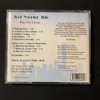 CD Joel Yennior Trio 'Big City Circus' (2009) jazz trio trombone guitar drums