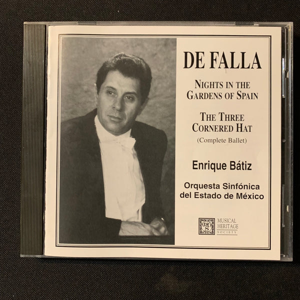 CD De Falla: Nights In the Garden of Spain, The Three Cornered Hat (1995) Enrique Batiz