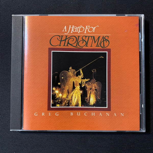 CD Greg Buchanan 'A Harp For Christmas' (1996) signed CD