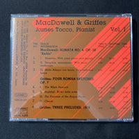 CD MacDowell 'Sonata No 4,' Griffes 'Four Roman Sketches, Three Preludes' (1984) James Tocco