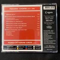 CD Chopin Piano Works (2002) Marie-Catherine Girod import