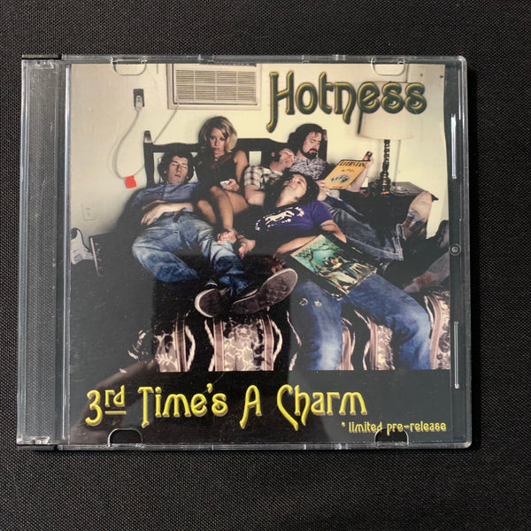 CD Hotness '3rd Time's a Charm' (2007) pre-release demo promo Detroit rock