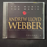 CD Andrew Lloyd Webber 'The Music, The Magic' [disc 2 only] (1996) Orlando Pops