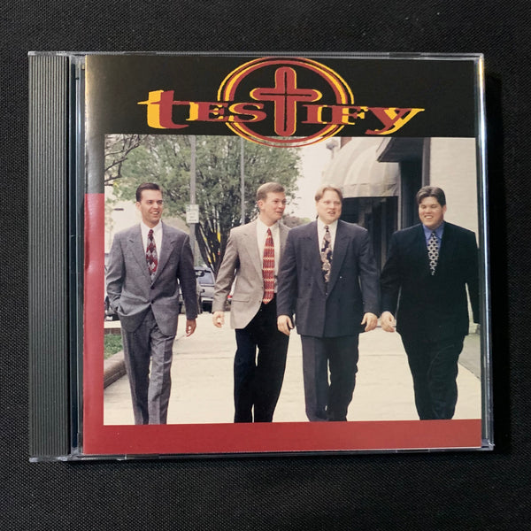 CD Testify self-titled gospel Christian vocal quartet Louisiana