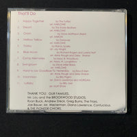 CD Pioneers (Pioneer Choirs 'That'll Do' (2000) Ann Arbor high school vocal group