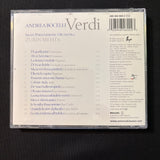 CD Andrea Bocelli 'Verdi' (2000) Israel Philharmonic Orchestra, Zubin Mehta