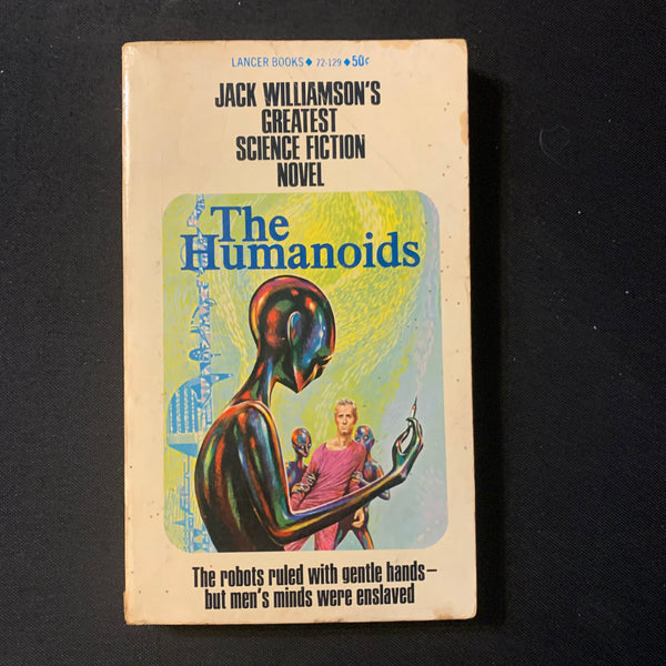 BOOK Jack Williamson 'The Humanoids' (1963) Lancer paperback science fiction