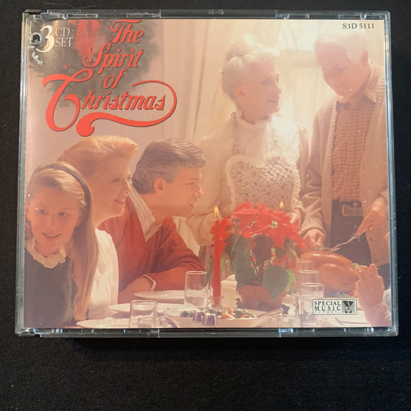 CD Spirit of Christmas (1993) 3-disc set Messiah, Handel, Gloria in Excelsis