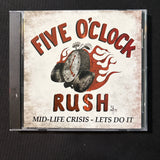 CD Five O'Clock Rush 'Mid-Life Crisis - Let's Do It' (2007) northwest Ohio bar rock band
