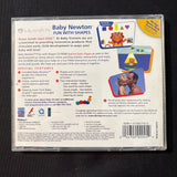 CD ROM Baby Einstein 'Baby Newton: Fun With Shapes' (2002) interactive play time for baby