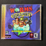 CD ROM Worms World Party (2001) PC Windows Team 17 video game