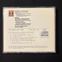 CD Nadja Salerno-Sonnenberg (1988) Mendelssohn Concerto In E Minor, New York Chamber Symphony, Gerard Schwarz