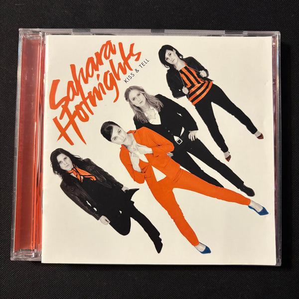 CD Sahara Hotnights 'Kiss and Tell' (2004) Hot Night Crash, Walk On the Wire