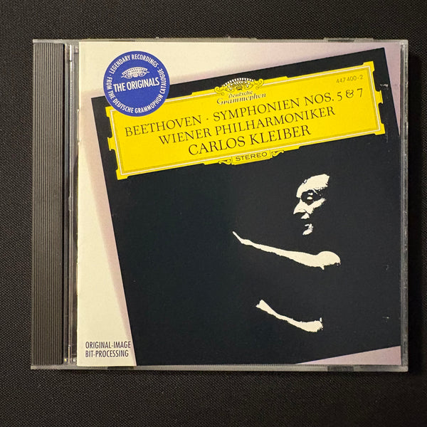 CD Beethoven Symphonien Nos. 5 and 7 (1975) Wiener Philharmoniker, Carlos Kleiber
