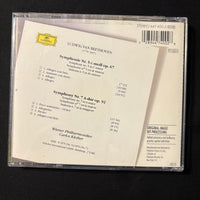 CD Beethoven Symphonien Nos. 5 and 7 (1975) Wiener Philharmoniker, Carlos Kleiber