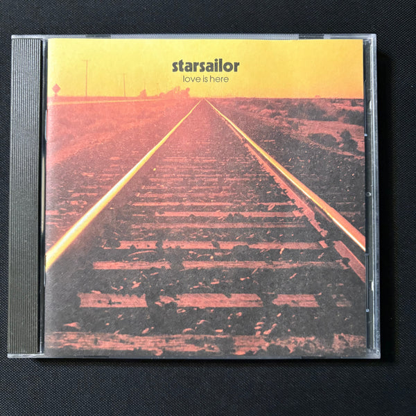 CD Starsailor 'Love Is Here' (2001) Fever, Good Souls, Alcoholic
