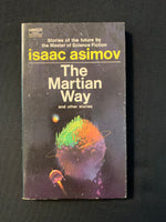 BOOK Isaac Asimov 'The Martian Way' (1955) paperback science fiction anthology