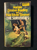 BOOK Marion Zimmer Bradley, Paul Edwin Zimmer 'The Survivors' (1979) paperback science fiction