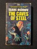 BOOK Isaac Asimov 'The Caves of Steel' (1972) paperback science fiction