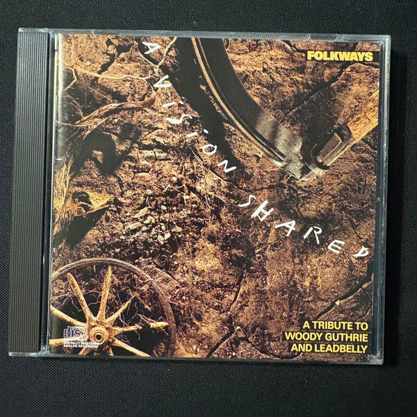 CD Folkways: Vision Shared (1988) Leadbelly Woody Guthrie tribute Bob Dylan, Willie Nelson, Bruce Springsteen