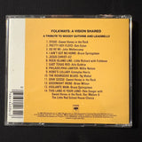 CD Folkways: Vision Shared (1988) Leadbelly Woody Guthrie tribute Bob Dylan, Willie Nelson, Bruce Springsteen