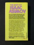 BOOK Isaac Asimov 'The Best of Isaac Asimov' (1976) paperback anthology science fiction