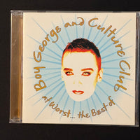 CD Boy George and Culture Club 'At Worst: The Best Of' (1993) Karma Chameleon, I'll Tumble 4 Ya