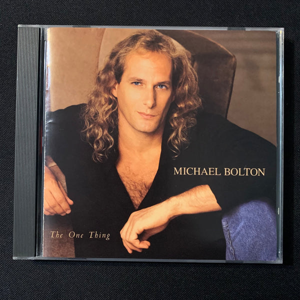 CD Michael Bolton 'The One Thing' (1993) Said I Loved You But I Lied