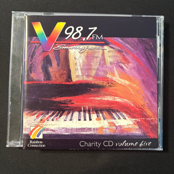 CD V98.7 Charity CD Volume 5 (2001) Detroit jazz station Boney James, Al Jarreau, Candy Dulfer