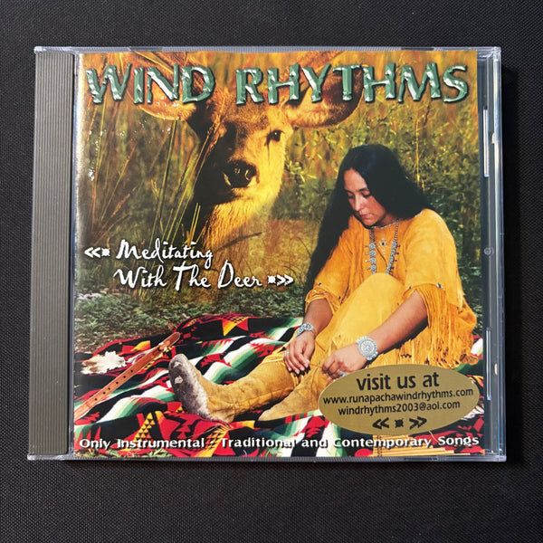CD Wind Rhythms 'Meditating With the Deer' (2002) traditional instrumental songs