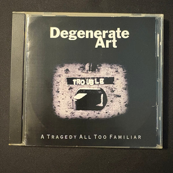 CD Degenerate Art 'A Tragedy All Too Familiar' alternative rock