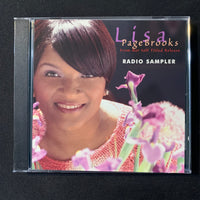 CD Lisa Page Brooks 'Radio Sampler' (2001) promo 2-track single Christian gospel