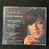 CD Lisa Page Brooks 'Radio Sampler' (2001) promo 2-track single Christian gospel