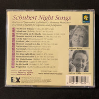 CD Schubert: Night Songs (1997) Julianne Baird, soprano, Andrew Willis, fortepiano