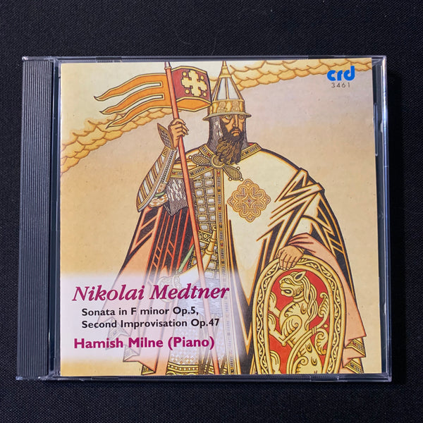 CD Nikolai Medtner 'Piano Music, Volume 4' (1989) Hamish Milne