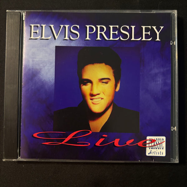CD Elvis Presley 'Live' import Heartbreak Hotel, Long Tall Sally, Hound Dog