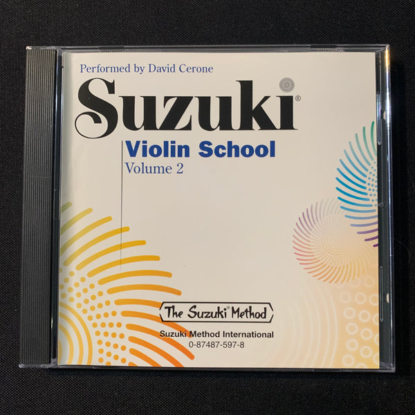 CD Suzuki Violin School Volume 2 (1995) David Cerone, Handel, Schumann, Paganini