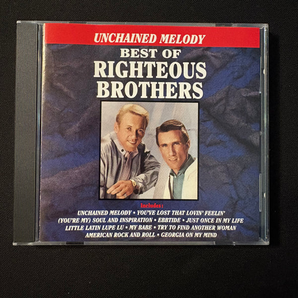 CD Righteous Brothers 'Best Of: Unchained Melody' (1990) You've Lost That Lovin' Feelin'