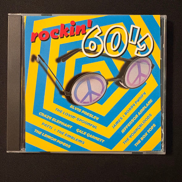 CD Rockin' 60s (1997) Jefferson Airplane, Box Tops, Lovin' Spoonful, Elvis Presley